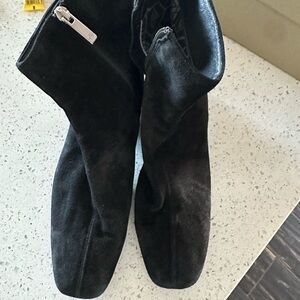 Aquatalia Black Suede Boots